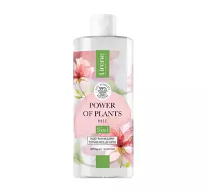 LIRENE POWER OF PLANTS ROSE BERUHIGENDES MIZELLENWASSER 3IN1 400ML