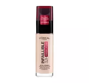 LOREAL INFAILLIBLE 32H FRESH WEAR FOUNDATION 30 ROSE PEARL 30ML