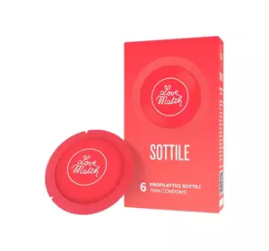 LOVE MATCH SOTTILE KONDOME 6 STÜCK