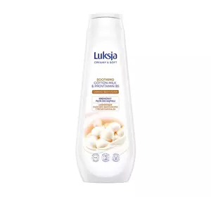 LUKSJA CREAMY & SOFT CREMIGESBADEZUSATZ COTTIN MILK UND PROVITAMIN B5 900ML