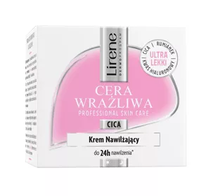 Lirene Cera Wrażliwa Feuchtigkeitsspendende Gesichtscreme 50ml