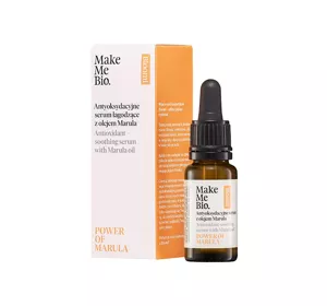 MAKE ME BIO BLOOMI POWER OF MARULA ANTIOXIDATIVES LINDERUNGSSERUM MIT MARULA ÖL 15ML