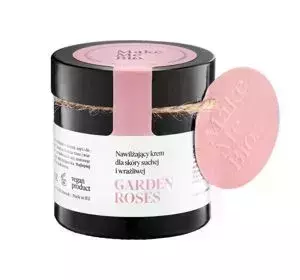 MAKE ME BIO GARDEN ROSES FEUCHTIGKEITSSPENDENDE CREME FÜR TROCKENE UND EMPFINDLICHE HAUT 60ML