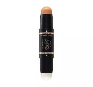 MAX FACTOR FACEFINITY ALL DAY MATTE PANSTIK 2IN1 STIFT-FOUNDATION UND BASIS 76 WARM GOLDEN 11G