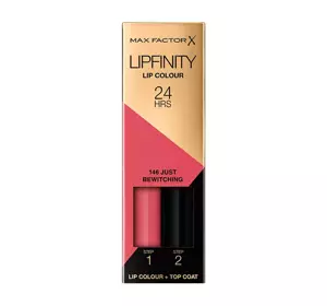 MAX FACTOR LIPFINITY LIP COLOUR LIPPENSTIFT JUST BEWITCHING 146