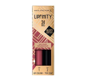 MAX FACTOR LIPFINITY LIPPENSTIFT 025 VIVID SPLENDOUR 2,3ML + 1,9G