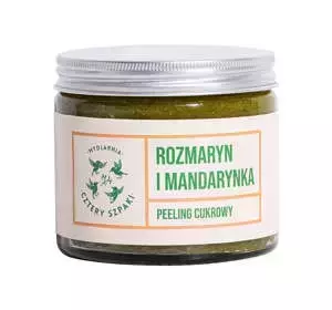 MYDLARNIA CZTERY SZPAKI ZUCKERPEELING ROSMARIN UND MANDARINE 250ML