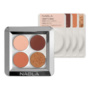 NABLA LIBERTY X QUAD KIT LIDSCHATTENPALETTE HOT GAZE