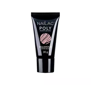 NAILAC POLY ACRYL & GEL #GLAMOUR COVER BLING 30G