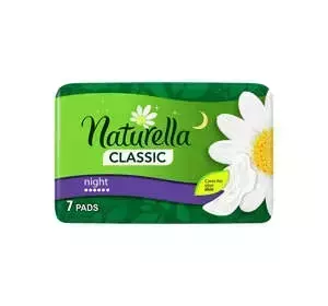 NATURELLA CLASSIC NIGHT HYGIENEBINDEN MIT FLÜGELN 7 STÜCK