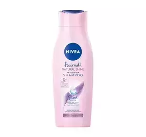 NIVEA HAIRMILK NATURAL SHINE SHAMPOO GLANZ 400 ML