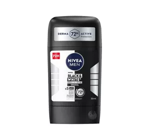 NIVEA MEN BLACK&WHITE INVISIBLE ORIGINAL ANTITRANSPIRANT STICK FÜR MÄNNER 50ML