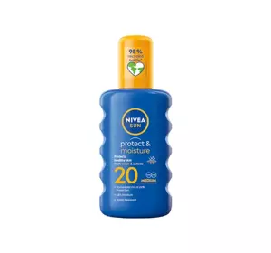 NIVEA SUN PROTECT & MOISTURE SONNENSCHUTZ IM SPRAY SPF20 200ML