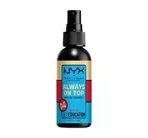 NYX PROFESSIONAL MAKEUP x SEX EDUCATION ALWAYS ON TOP MAKE-UP-FIXER 01 MATTE FINISH 60ML