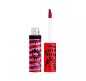 NYX Professional Make Up x Beetlejuice Sandworm Swirl Lip Gloss 03 Purple + Red 10ml