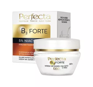 PERFECTA B3 FORTE TIEF FEUCHTIGKEITSSPENDENDE CREME FÜR TAG UND NACHT 30+ 50ML