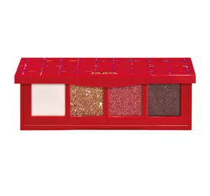 PUPA HOLIDAY LAND PALETTE MIT 4 LIDSCHATTEN 002 SPICY PUNCH 5,2G