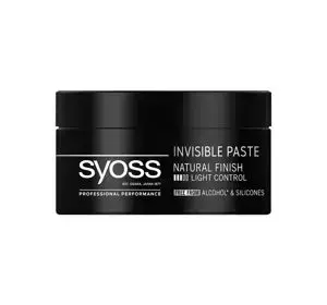 SYOSS MEN INVISIBLE PASTE FIXIERENDE STYLING-PASTE 100ML