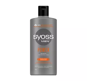 SYOSS MEN POWER SHAMPOO FÜR NORMALES HAAR 440ML