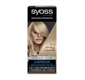 SYOSS PERMANENTE COLORATION HAARFARBE 8_5 HELLES ASCHBLOND