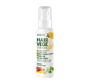 Sessio Hair Vege Cocktail Multifunktionale BB-Creme für das Haar Mango Petersilie 100g 