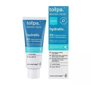 TOŁPA DERMO FACE HYDRATIV BB HYALURONIC FEUCHTIGKEITSCREME NATURAL BEIGE 40ML