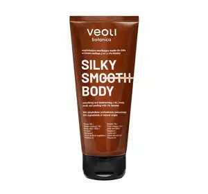 VEOLI BOTANICA BODY SILKY SMOOTH GLÄTTEND-FEUCHTIGKEITSSPENDENDE PEELINGMASKE FÜR KÖRPER 180ML