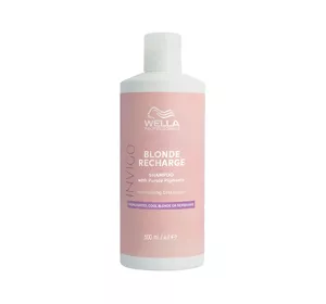 WELLA PROFESSIONALS INVIGO BLONDE RECHARGE SHAMPOO 500ML