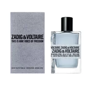 ZADIG & VOLTAIRE THIS IS HIM VIBES OF FREEDOM EDT SPRAY 100ML