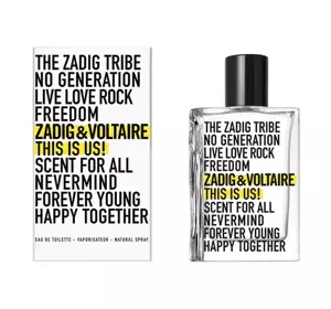 ZADIG & VOLTAIRE THIS IS US EDT SPRAY 100ML