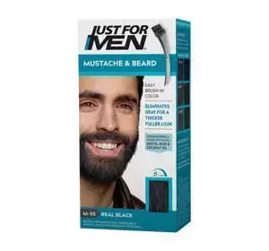 JUST FOR MEN BRUSH IN COLOR GEL M-55 REAL BLACK