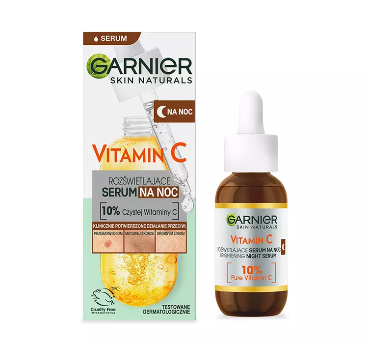garnier vitamin c aufhellendes nachtserum 10% reines vitamin c 30ml  nachtserum vit c | ezebra.de - internetdrogerie, onlinedrogerie, shop,  billige kosmetika