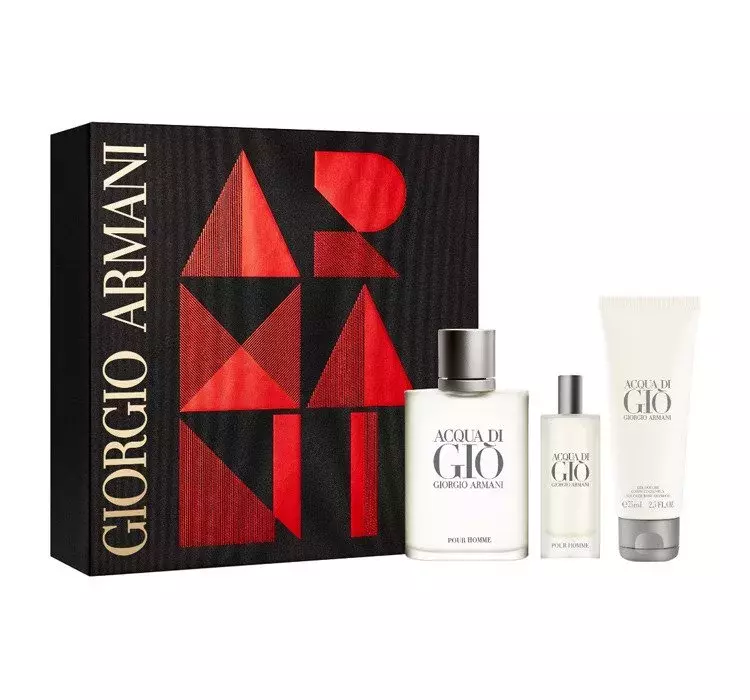 giorgio armani acqua di gio pour homme edt spray 100ml + 15ml ...