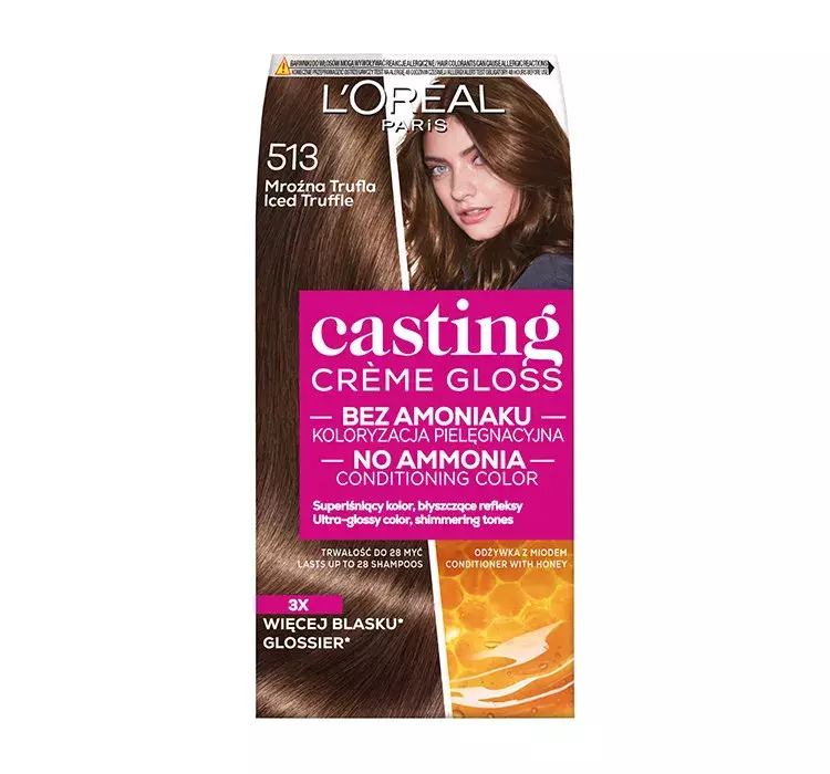 Loreal Paris Casting Creme Gloss Haarfarbe 513 Frostige Truffeln 513 Frostige Truffeln Ezebra De Internetdrogerie Onlinedrogerie Shop Billige Kosmetika