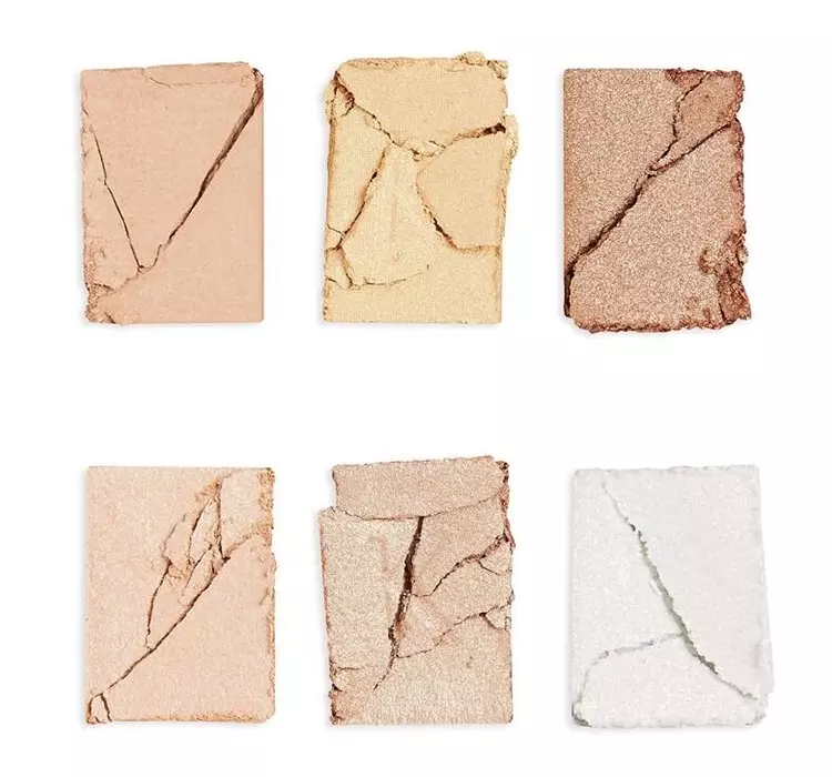 makeup revolution x kitulec highlighter palette glowkitulca 6x2,5g  #glowkitulca