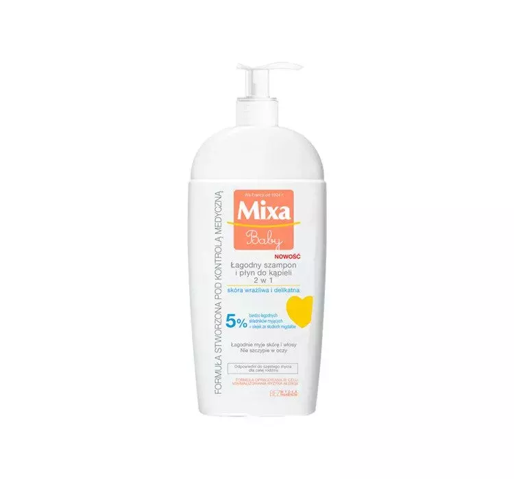 mixa baby shampoo