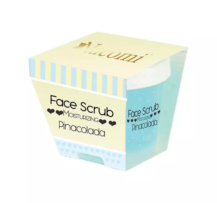 Nacomi Face Scrub Feuchtigkeitsspendendes Peeling Fur Gesicht Und Lippen Pinacolada 80g Pinacolada Ezebra De Internetdrogerie Onlinedrogerie Shop Billige Kosmetika