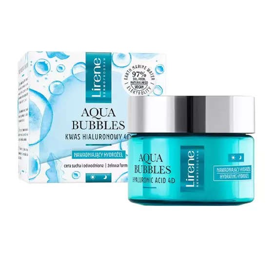  LIRENE AQUA BUBBLES FEUCHTIGKEITSSPENDENDES HYDROGEL 50ML