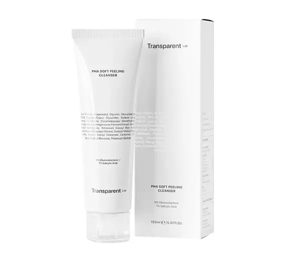  TRANSPARENT LAB PHA SOFT PEELING CLEANSER REINIGUNGSSGEL FÜR GESICHT 150ML