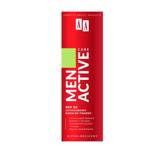 AA MEN ACTIVE CARE OUTDOOR GESICHTSCREME SPF30 50ML