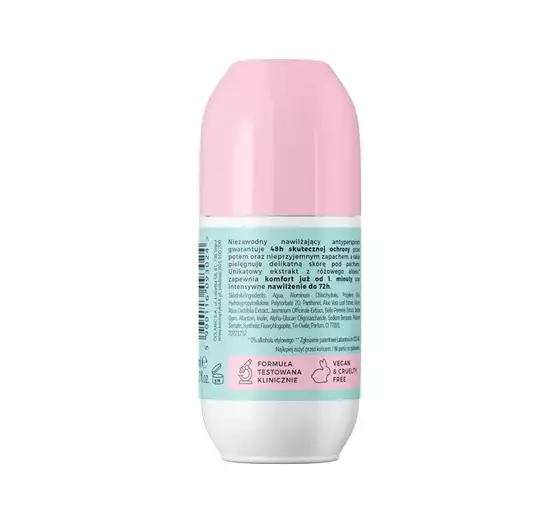 AA PINK ALOES ANTITRANSPIRANT ROLL-ON FÜR FRAUEN 50ML