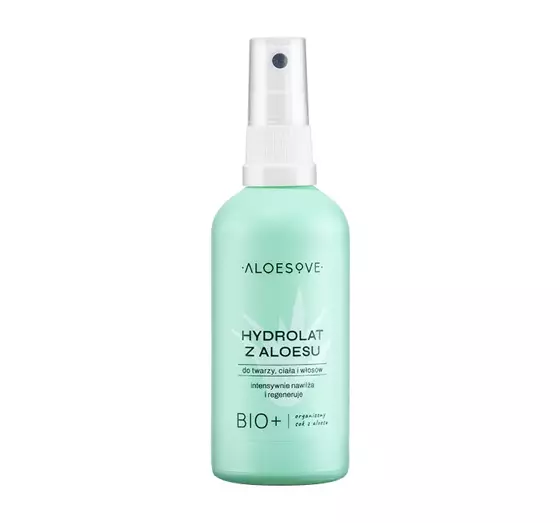 ALOESOVE ALOE HYDROLAT FÜR GESICHT KÖRPER HAAR 100ML