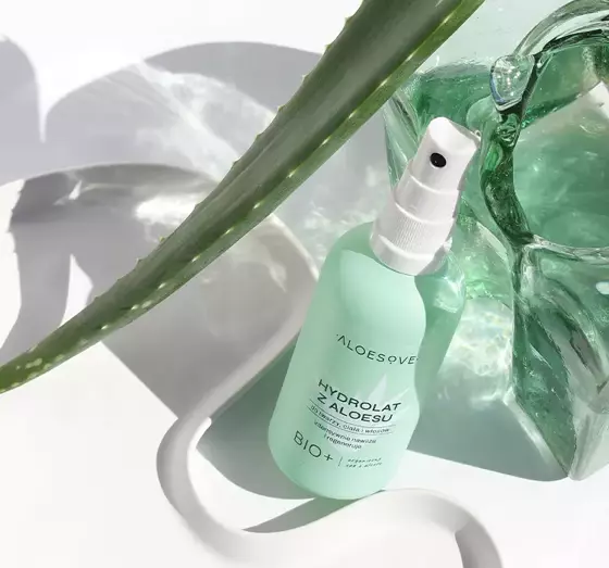 ALOESOVE ALOE HYDROLAT FÜR GESICHT KÖRPER HAAR 100ML