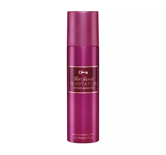 ANTONIO BANDERAS HER SECRET TEMPTATION DEODORANT SPRAY 150ML