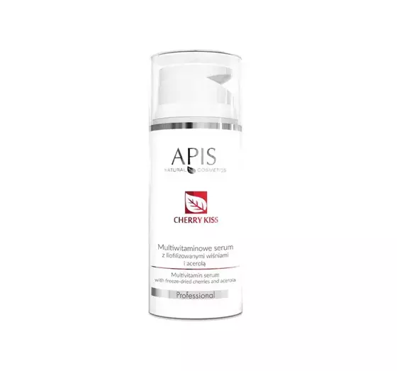 APIS CHERRY KISS MULTIVITAMINSERUM MIT GERFIERGETROCKNTETEN KIRSCHEN UND ACEROLA 100ML