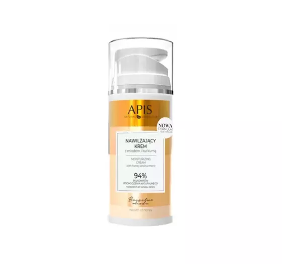 APIS WEALTH OF HONEY FEUCHTIGKEITSCREME MIT HONIG UND KURKUMA 100ML