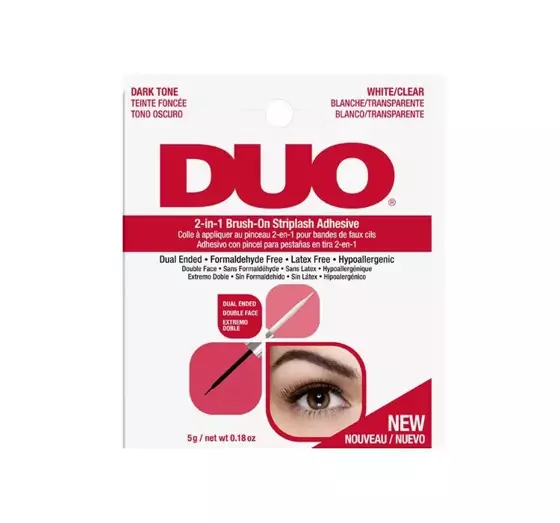 ARDELL DUO 2-IN-1 BRUSH ON STRIPLASH ADHESIVE KLEBER FÜR KÜNSTLICHE WIMPERN 5G