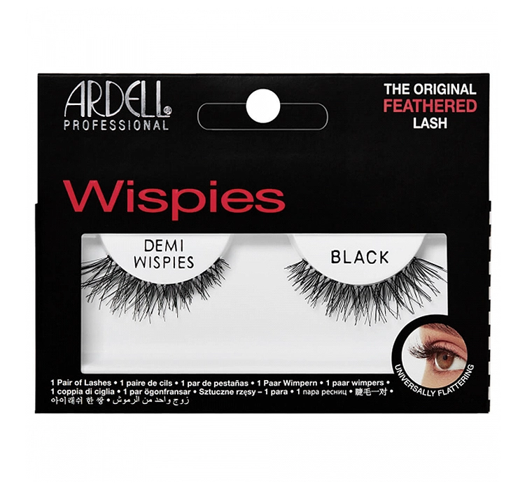 ARDELL KÜNSTLICHE WIMPERN DEMI WISPIES BLACK SCHWARZ