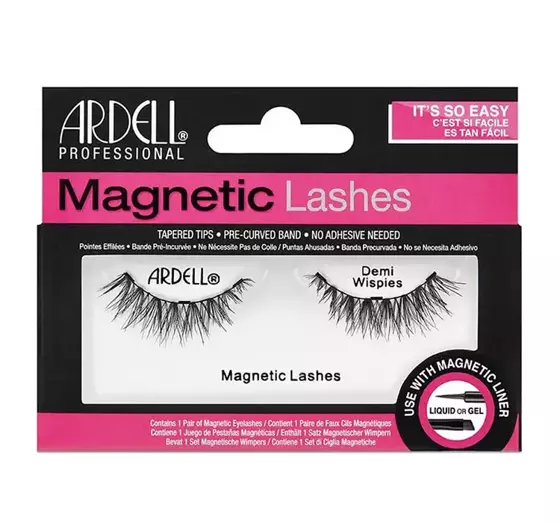 ARDELL MAGNETIC KÜNSTLICHE WIMPERN AUF DEM STREIFEN DEMI WISPIES