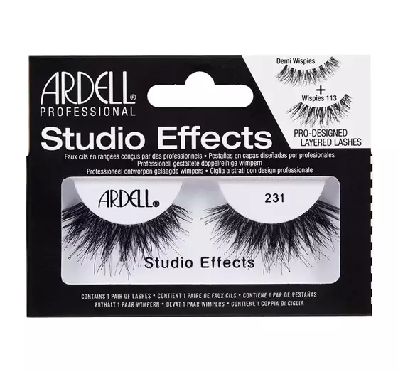 ARDELL STUDIO EFFECTS KÜNSTLICHE WIMPERN AUF STREIFEN 231